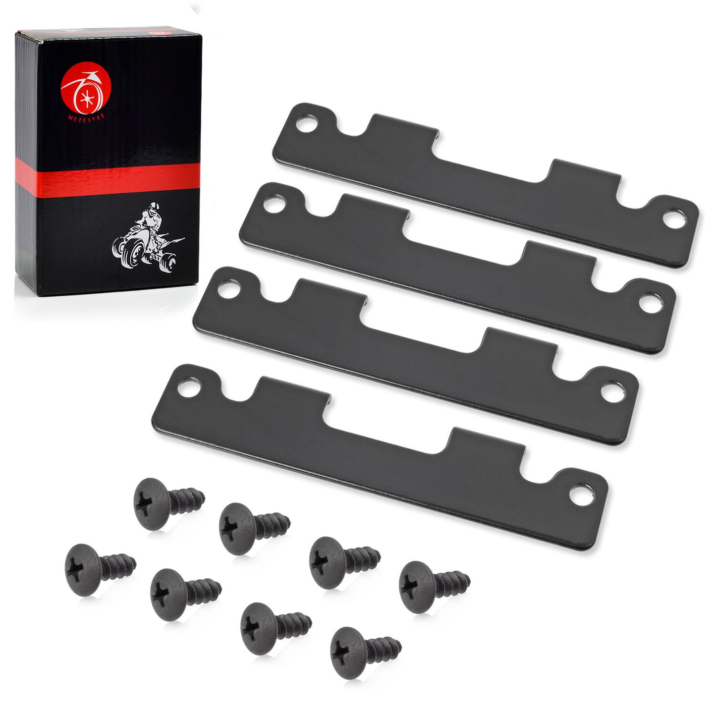 Tailgate Hinge Plates for Yamaha Rhino 450 660 700 (2004–2013)