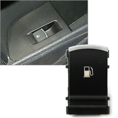 ABS Black Fuel Tank Door Release Switch Button for VW Golf Jetta Rabbit (2006-2009)