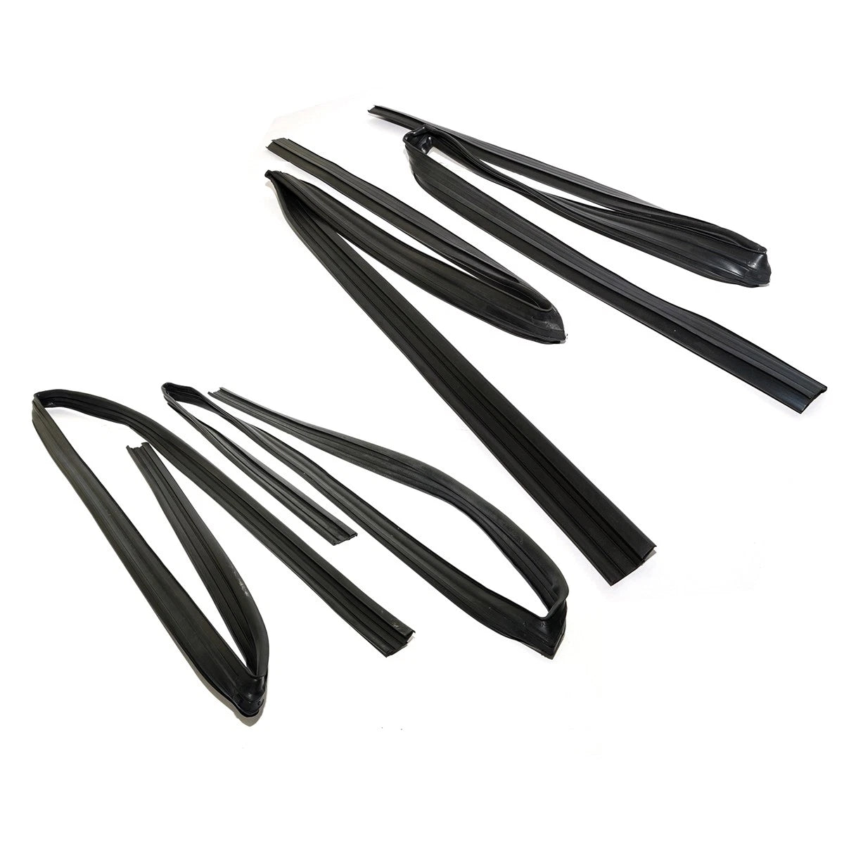 Set of 2 Door Glass Run Channels for Honda Fit (2009–2013)