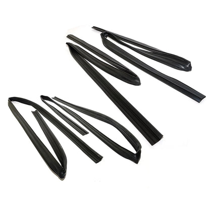 Set of 2 Door Glass Run Channels for Honda Fit (2009–2013)