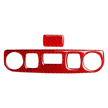 Convertible Car Reading Light Panel Cover Trim Carbon Red for Audi TT (2001-2006)