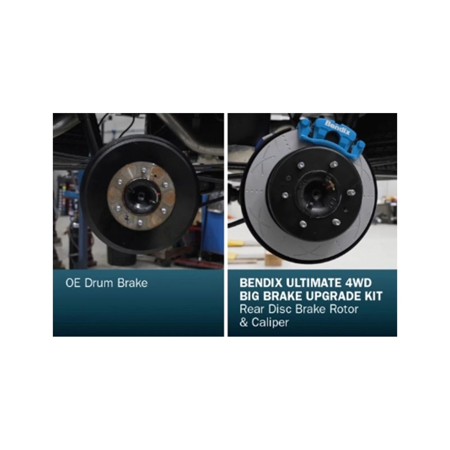 Ultimate 4WD Rear Big Brake Upgrade for Hilux GGN25