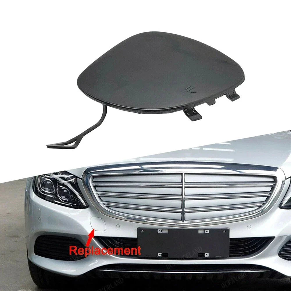 Front Bumper Tow Hook Cover for Mercedes C W205 Sedan (2014–2021)