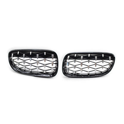 Chrome Front Kidney Grills for BMW 3 Series E92 E93 (2010-2013)