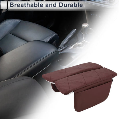 Center Console Cover with Storage Bag for BMW X5 Dark Red (2019-2024)