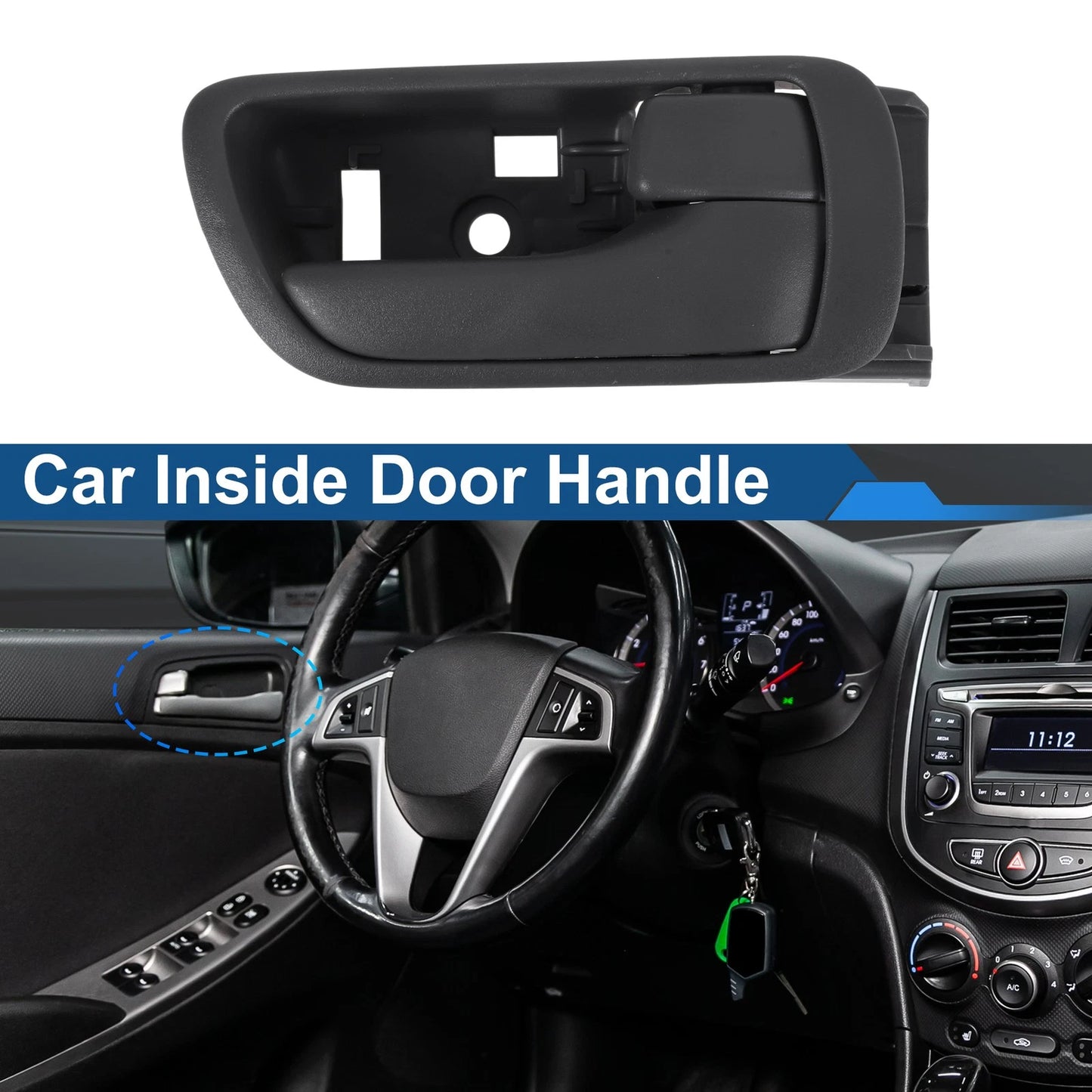 Front Driver Side Interior Door Handle for Toyota Camry (2002–2006) No. 69205AA021