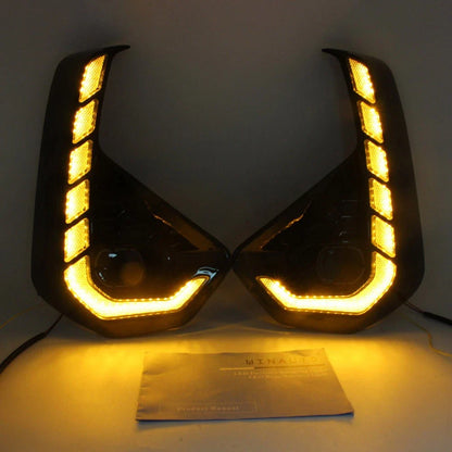 Daytime Running Lights w/ Turn Signal for Toyota Hilux Revo (2024-2025)