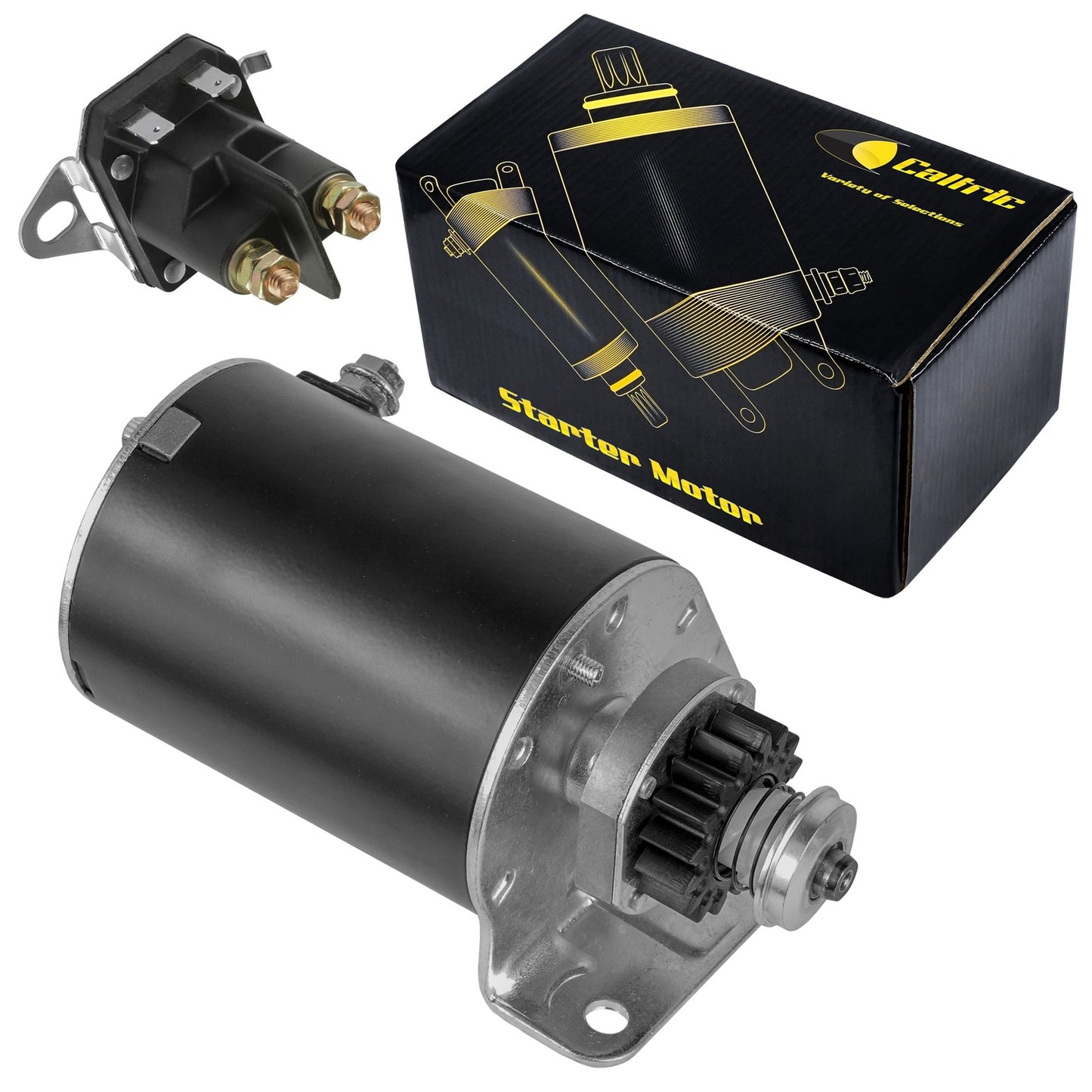 Starter Motor and Solenoid Replacement for Husqvarna YTH22V42 (2013–2016)
