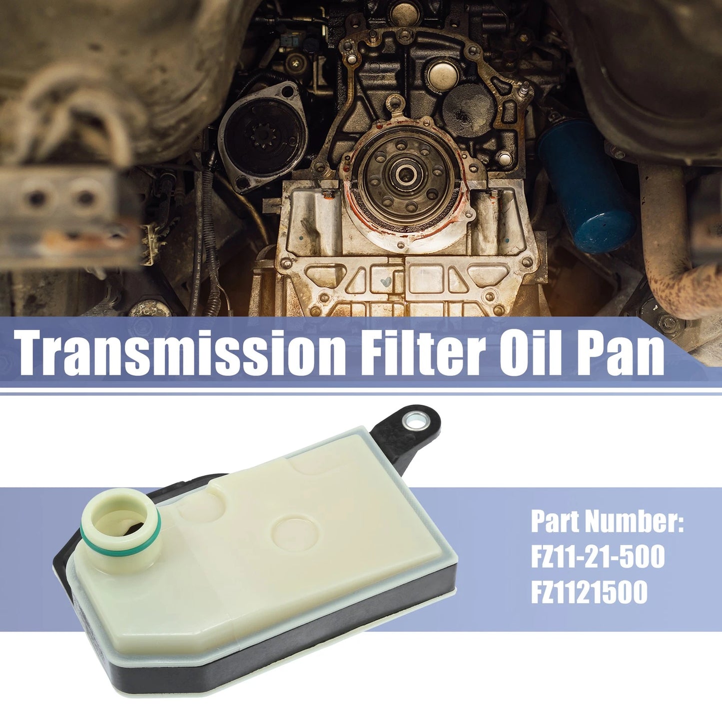 Automatic Transmission Filter Oil Pan Gasket for Mazda 2 (2014–2019) No.FZ11-21-500