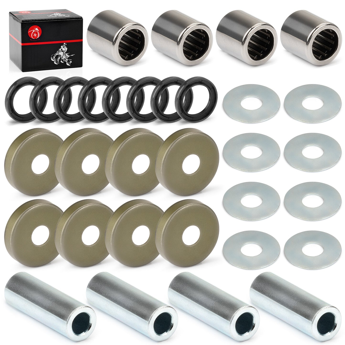 A-Arm Front Lower Bearing Bushing Seal Kit for Kawasaki KFX400 (2003–2006)