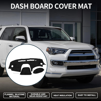 Dashboard Dash Cover Mat for Daihatsu Cast LA250S/LA260S (2014–2020) Black Set