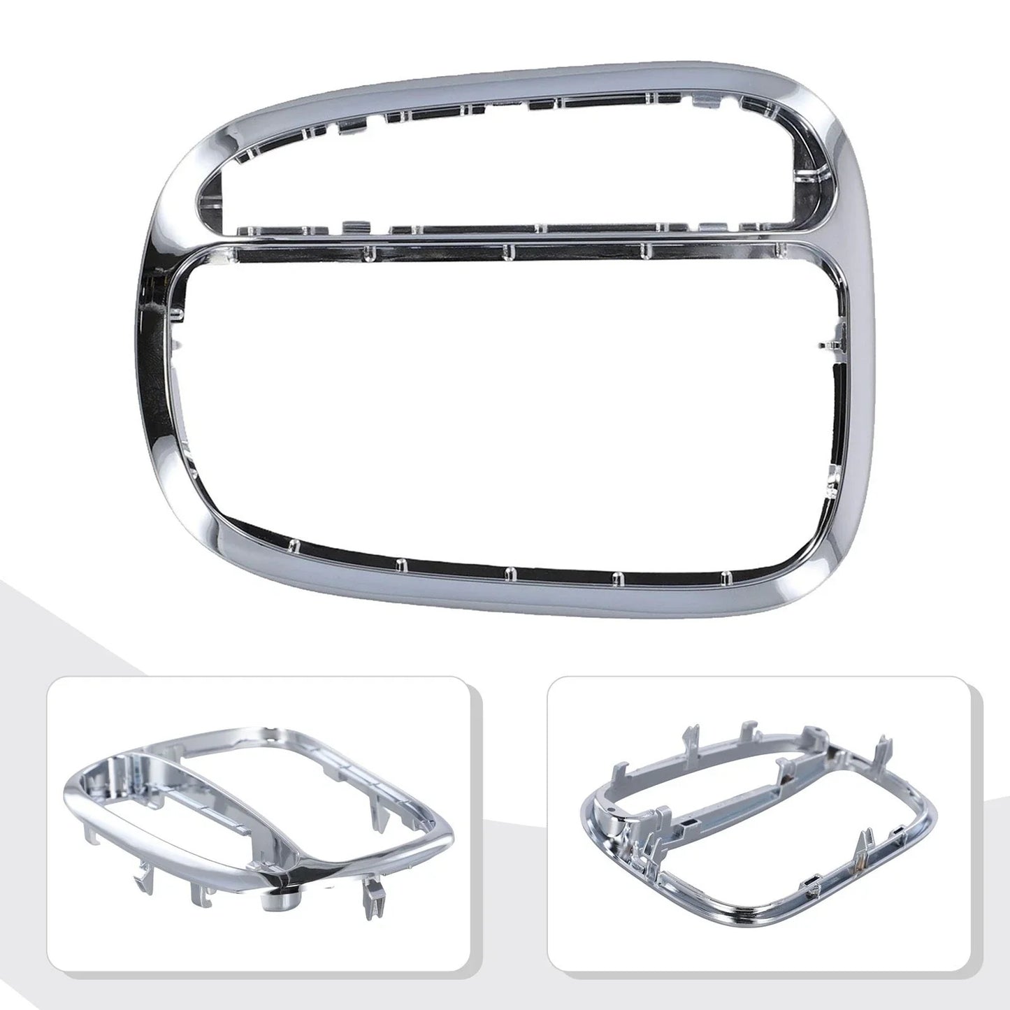 Chrome Gear Shift Panel Cover Trim for Benz C W203 C230 C320 (2000–2007)