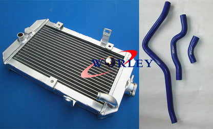 Aluminum Radiator + Red Hose for Yamaha Raptor 660R (2002–2005)