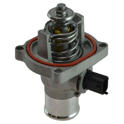 Engine Coolant Thermostat Assembly + Housing for Chevrolet Aveo, Cruze (2004-2019)
