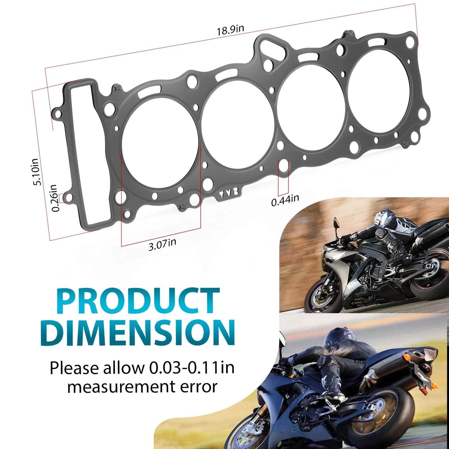 Cylinder Head Gasket for Yamaha YZF-R1 (2004–2006)