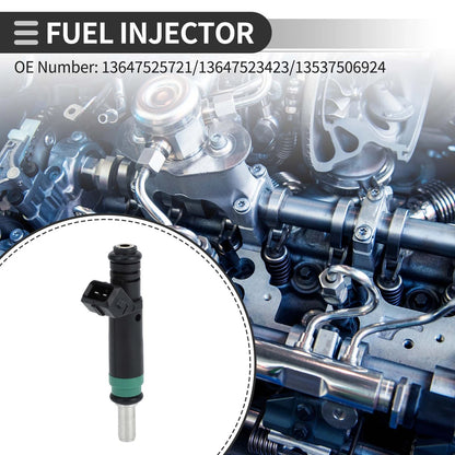 Fuel Injector No. 13647525721 for BMW 545i (2004–2005) 4.4L Black