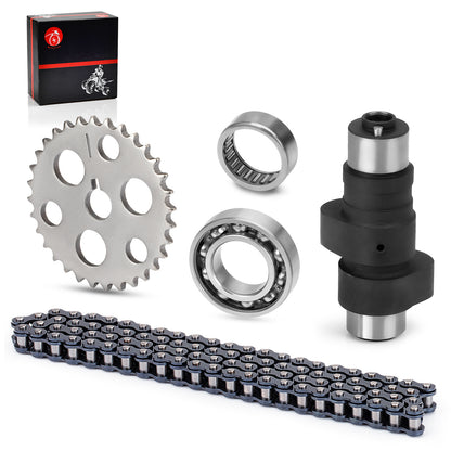 Timing Cam Chain Gear Bearings Kit for Yamaha Warrior Wolverine Big Bear (1990–2006)