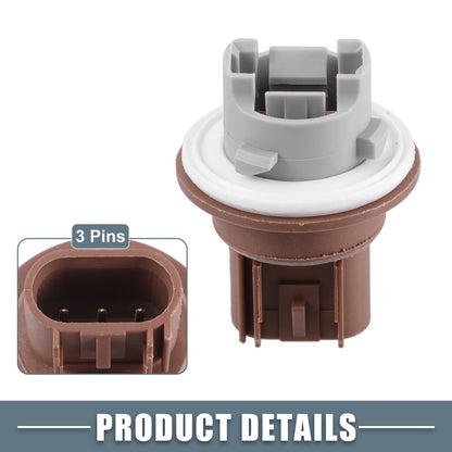 2X Park and Turn Signal Light Socket 68030801AA for Dodge Grand Caravan (2011–2020)
