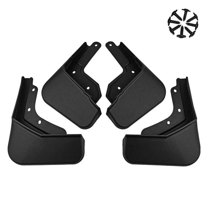 4Pcs Car Front Rear Splash Fender Mud Flaps Guards for Polestar 2 (2021–2023)