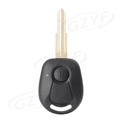 Buttons Remote Key Fob Shell Case for Ssangyong Actyon Kyron Rexton (2005-2017)