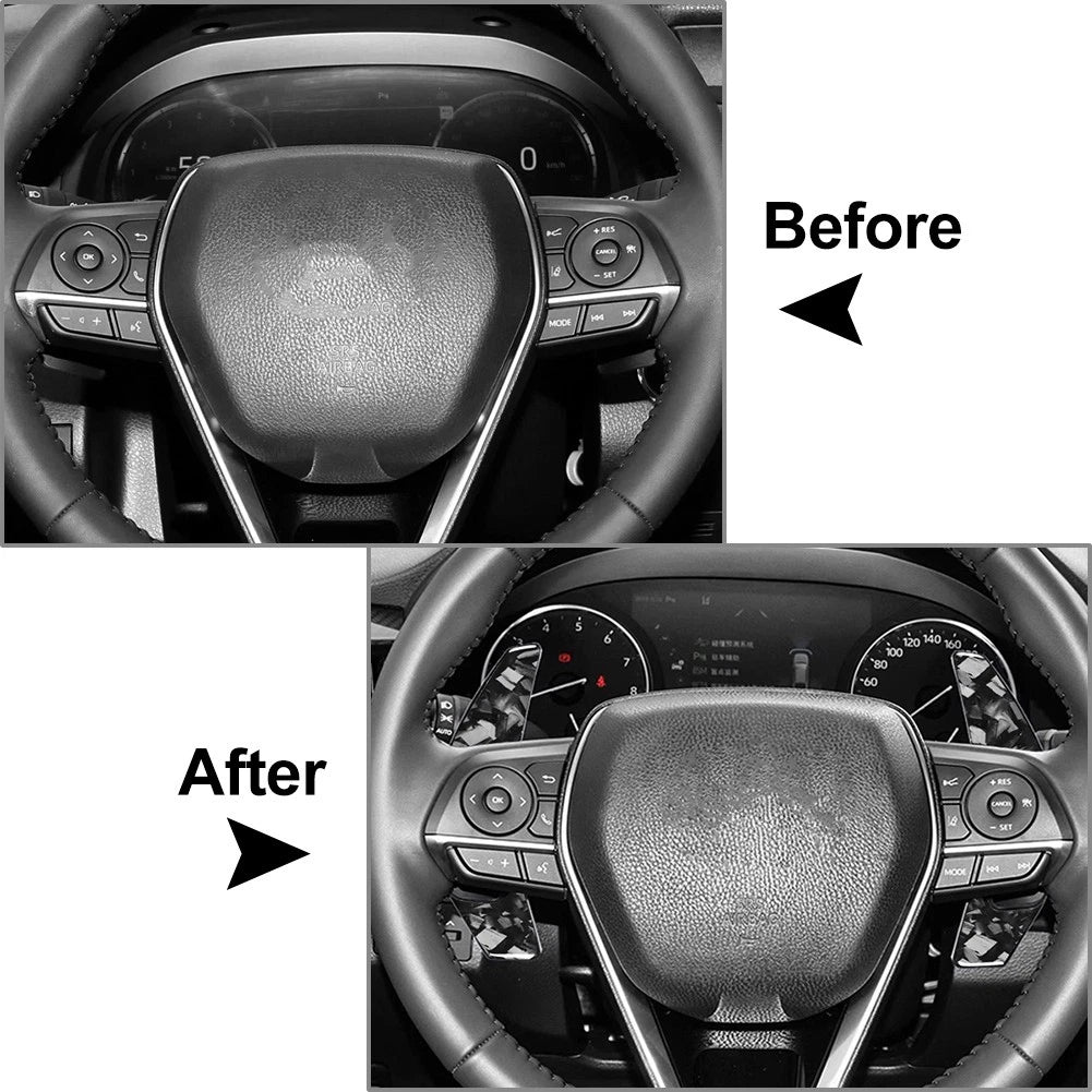 Steering Wheel Gear Shift Extension Paddle for Toyota Corolla Camry (2014–2021)