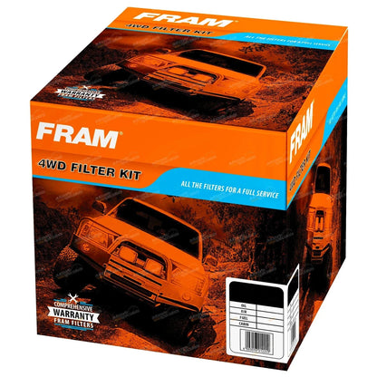 Oil Air Fuel Filter Service Kit for Challenger (2009-2015)