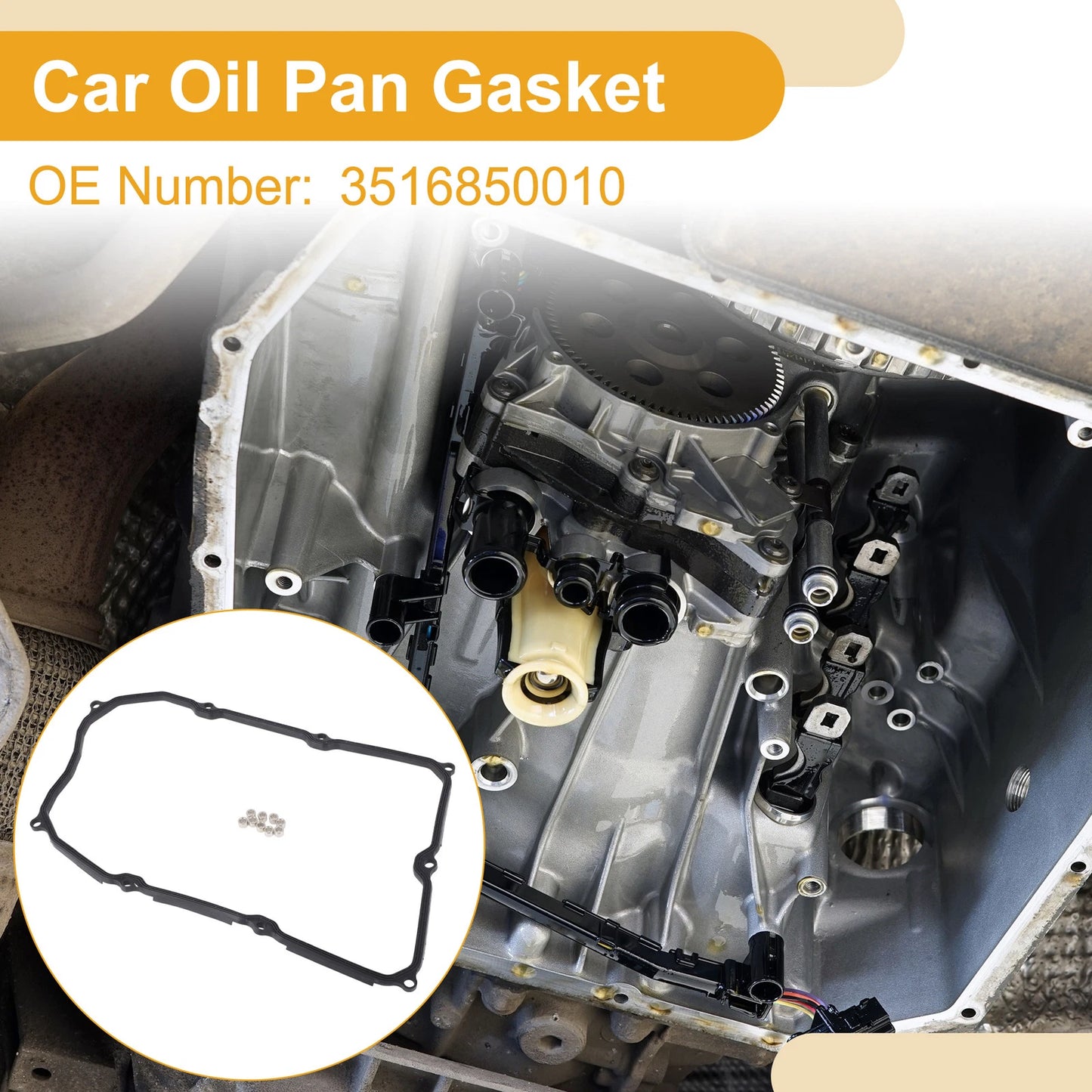 Transmission Filter Oil Pan Gasket for Lexus GS350 (2014–2015) 3516850010
