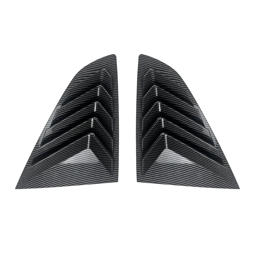 Rear Window Quarter Glass Duct Vent Covers for BMW 2-Series F44 (2020-2023)