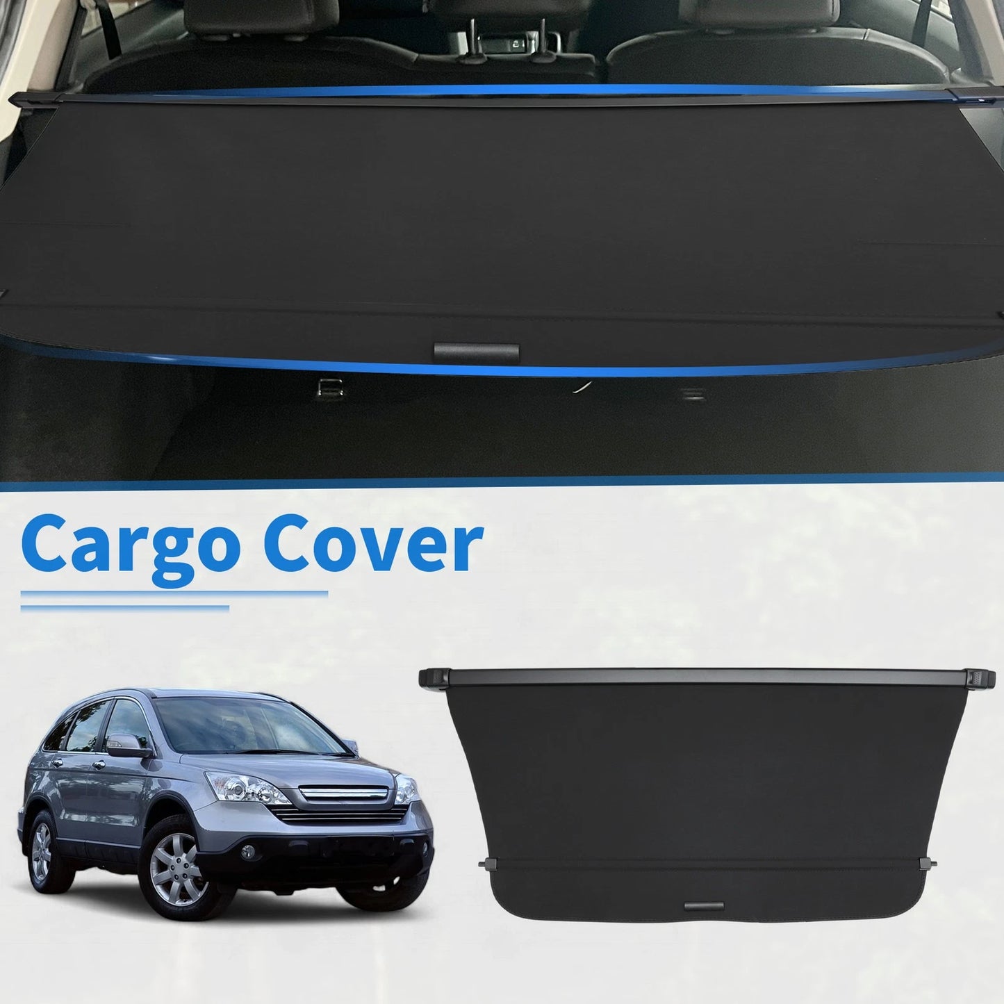 Cargo Cover for Honda CR-V (2024–2025) Retractable Trunk Security Shade