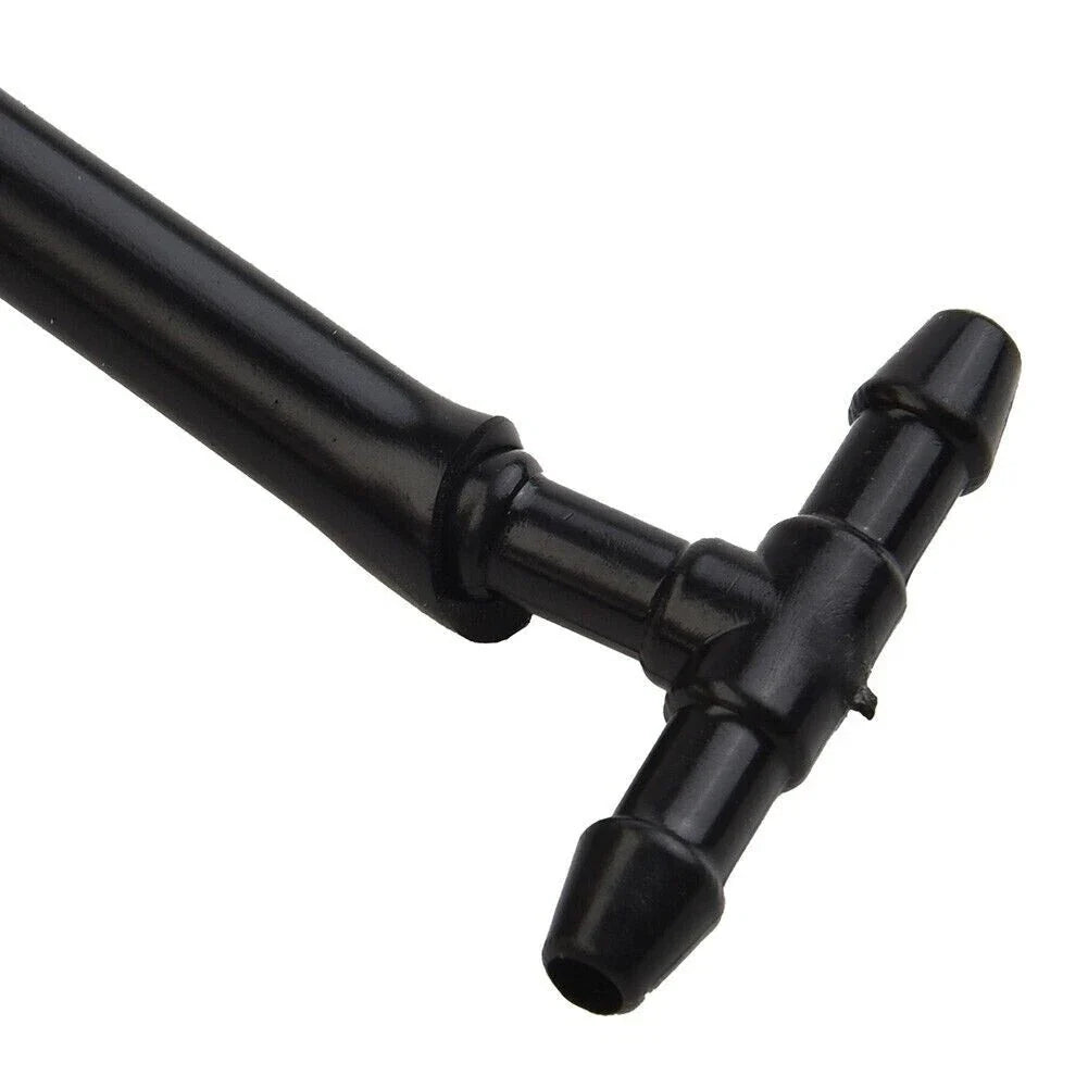 Windscreen Washer 5M Black Hose Connectors Nozzle Pump for Vehicle