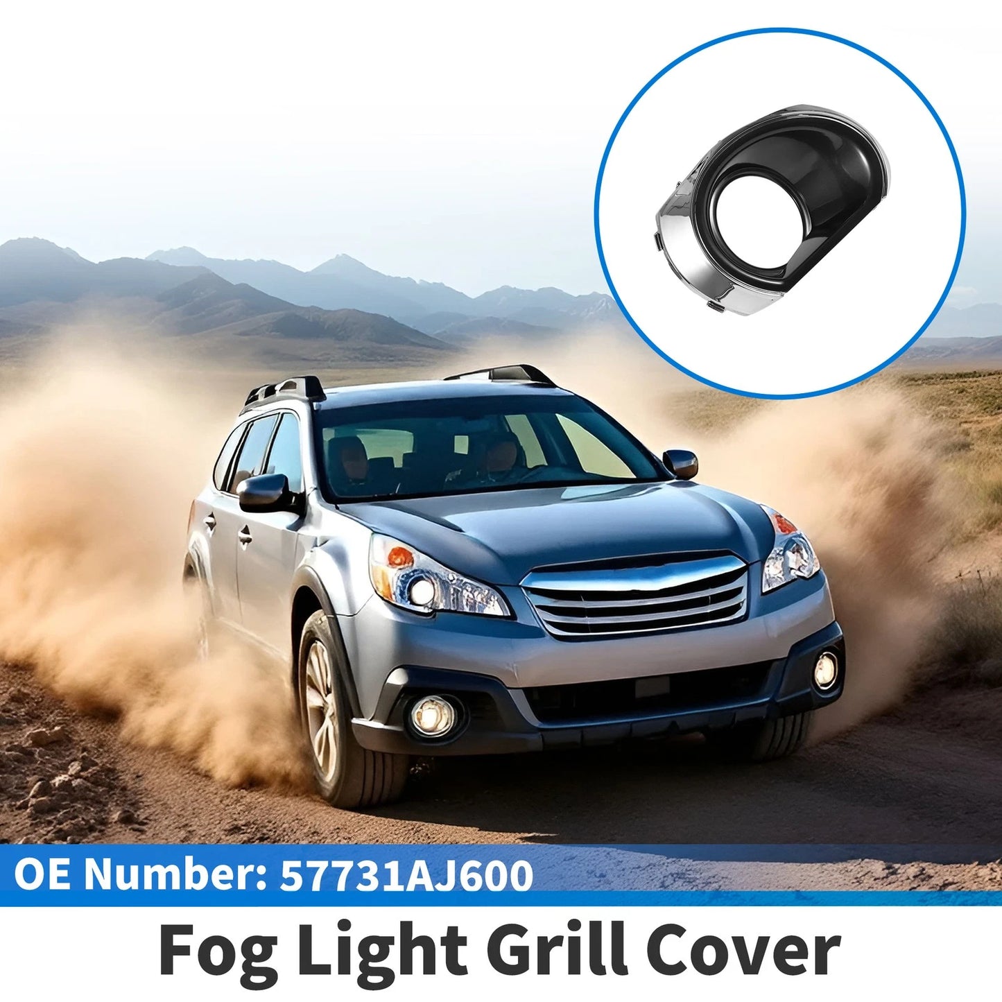 Fog Light Grill for Subaru Outback (2010–2012) No. 57731AJ600