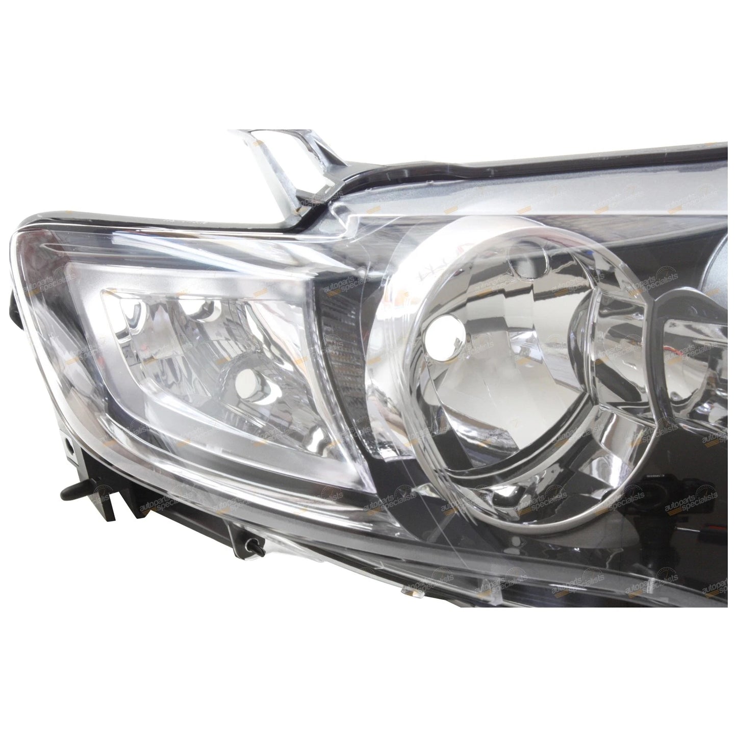 RH Black Headlight for Ford FG Falcon (2008–On)