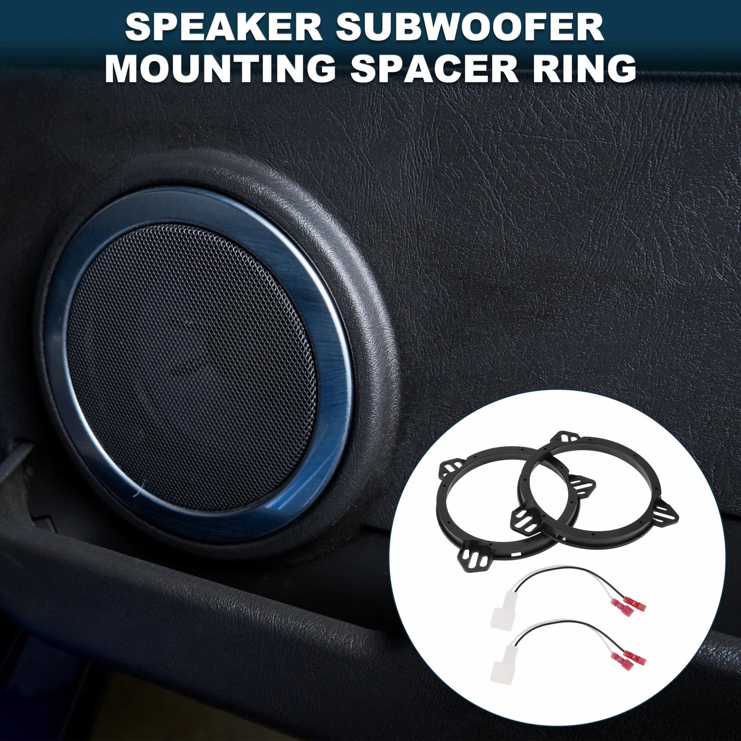 Set of 2 Speaker Spacer Rings for Toyota Celica (2000–2005)