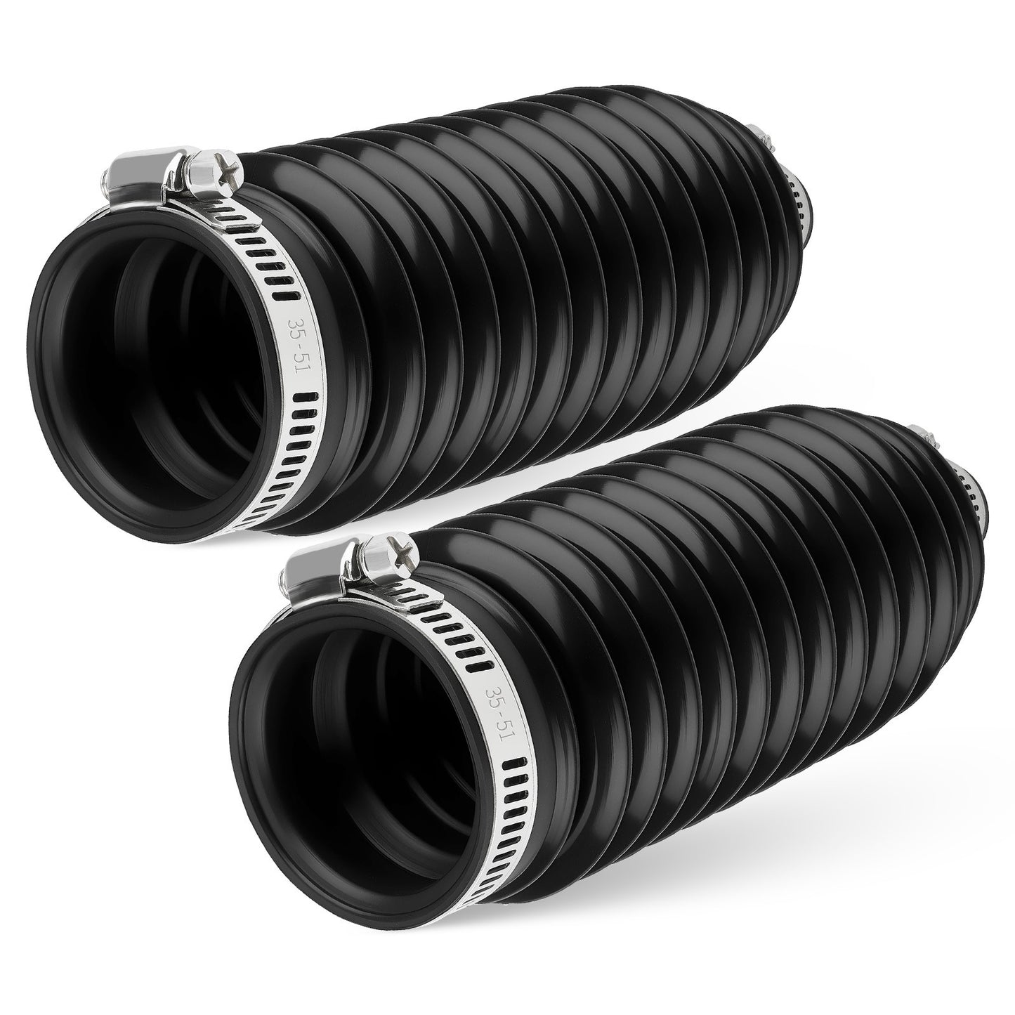 2X Tie Rod Boot with Clamp for Honda Pioneer 700/700-4 (2014–2024)