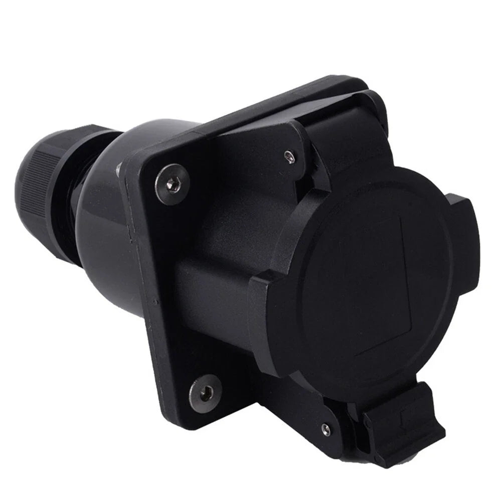 Inlet Socket 32A J1772 Type-1 EV Connector for Vehicles