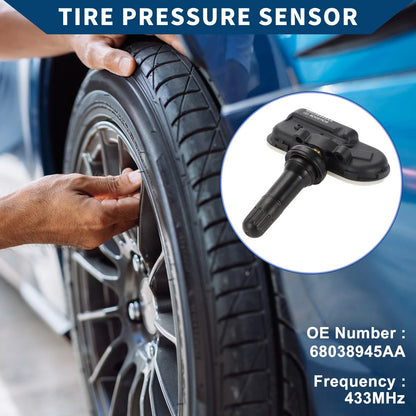Tire Pressure Sensor 433MHz for Dodge Sprinter 2500 (2007-2009) 1 x Pc