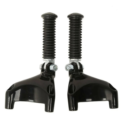Black Rear Passenger Footpeg Mount Clamp for Harley Sportster 883 1200 (04-13)