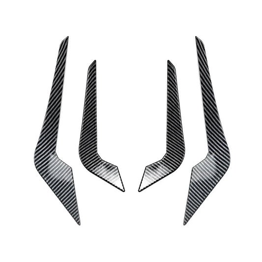 4x Front Bumper Lip Spoiler Side Covers for BMW 2 Series M2 F87 (2016-2021)