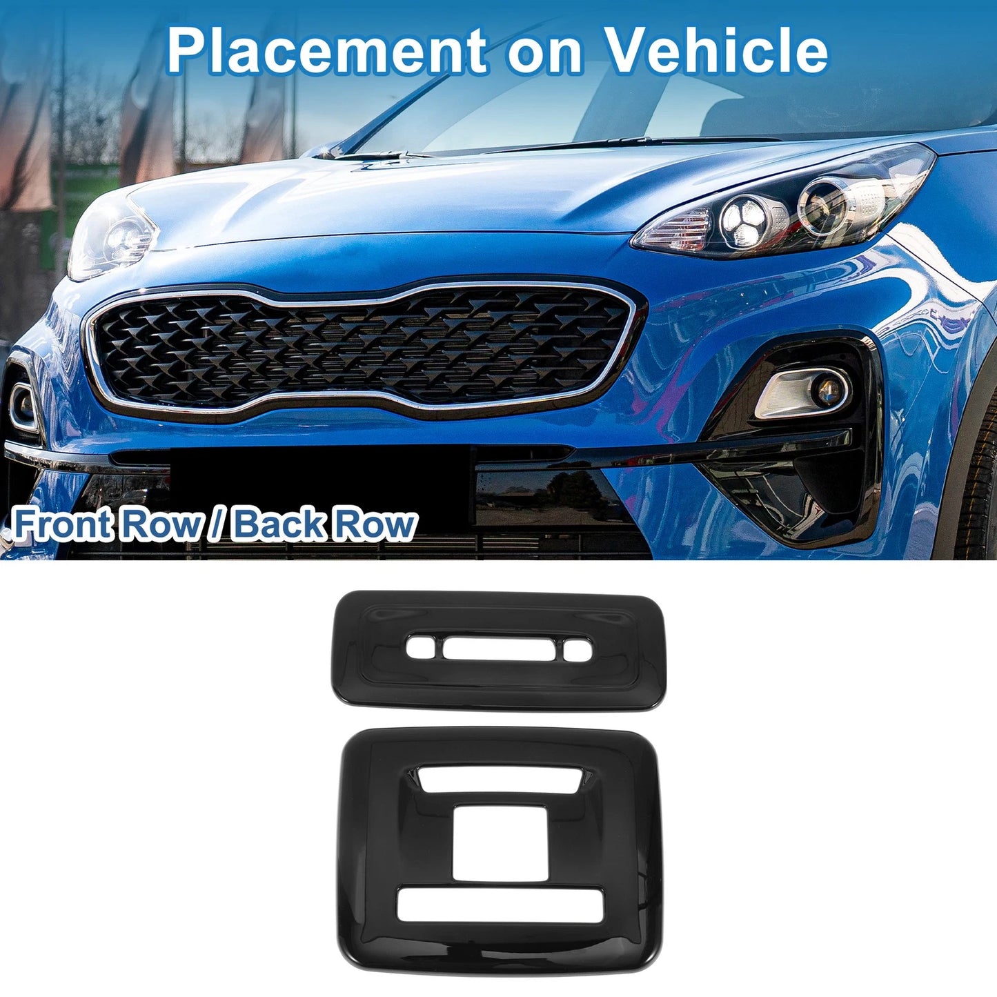 Light Trim Bezel for Toyota Prius (2023) Black