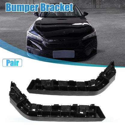 1 Pair Front Bumper Bracket Mounting Support for Honda Civic (2016–2021)