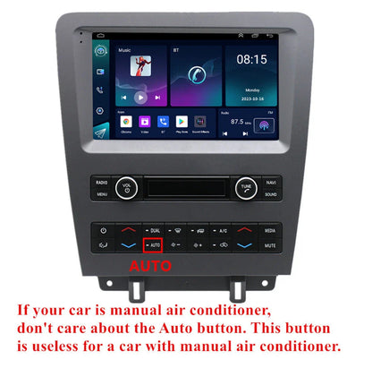 9" Carplay Stereo Radio GPS Navigation Head Unit for 2010-2014 Ford Mustang