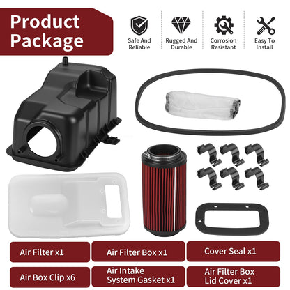 Air Filter Lid Cover Kit for Polaris Scrambler 500 4x4 (2010–2012)