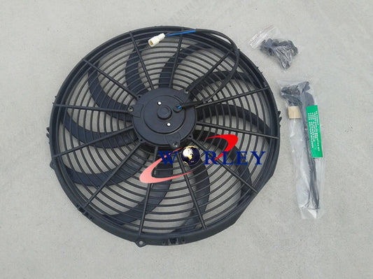2X 10" Slim Electric Radiator Cooling Fans for Universal Applications