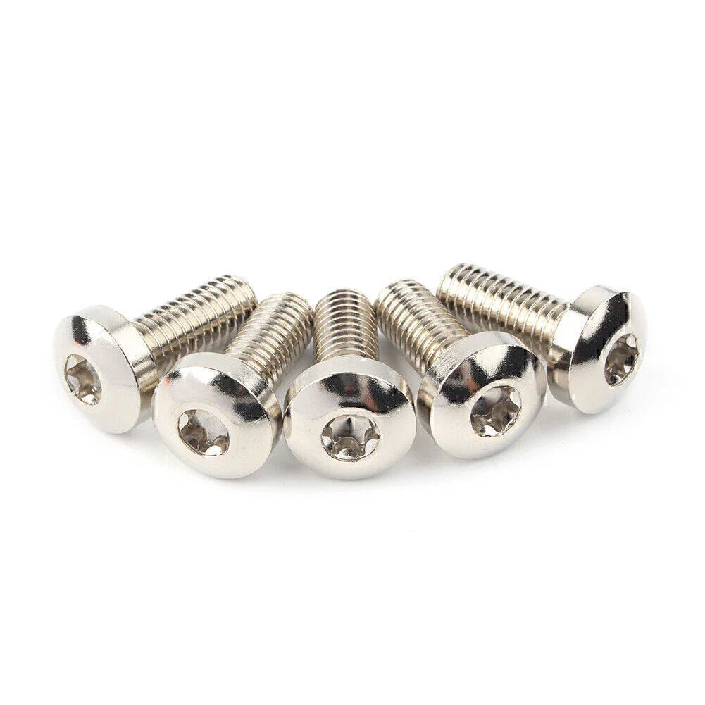 5 x Rear Brake Disc Hardware Bolts for Harley Road King Softail (1992-2023)