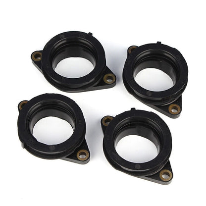 Set of 4 Carburetor Holder Intake Manifold Boots for Yamaha YZF R6 (2006–2017)