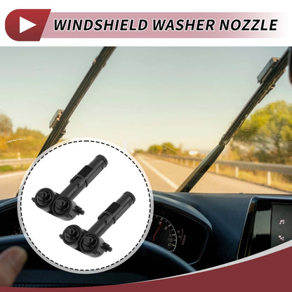 Set of 2 Headlight Washer Nozzles for Porsche Cayenne (2011–2018) No. 95862816100