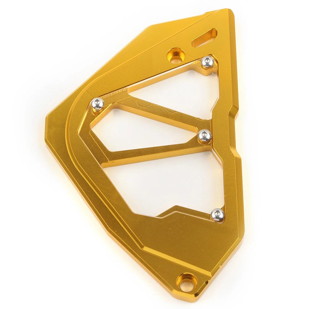 Gold Sprocket Cover Chain Guard for Kawasaki Z250 Z300 Ninja 250 300 (2013–2017)