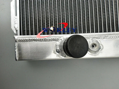 Aluminum Radiator + 2 Fans for Holden Commodore VB VC VH VK V6 (78-86)
