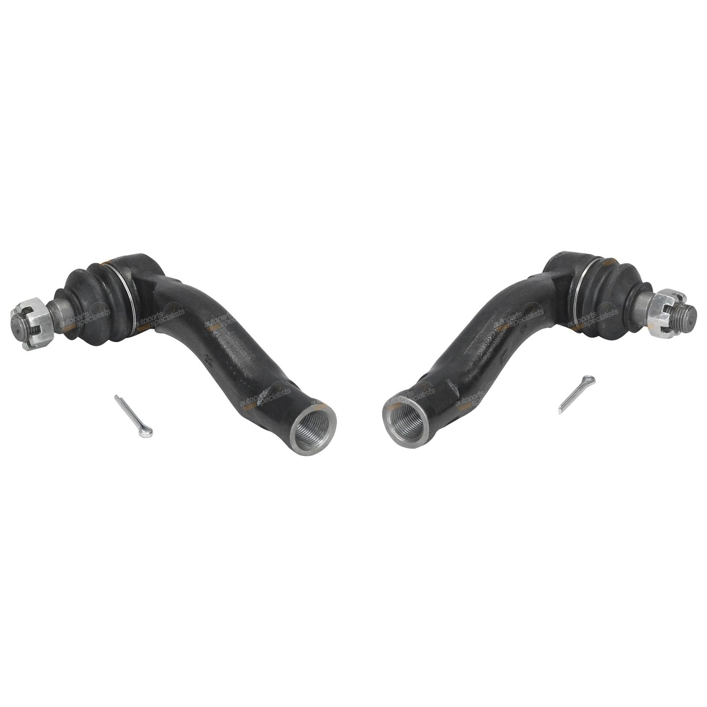 Set of 2 Front Outer Tie Rod Ends for Landcruiser HDJ100 UZJ100 (2003–2007)