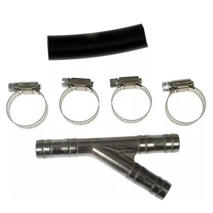 Heater Hose Connector with Clamps for Ford Dodge Chrysler Lincoln